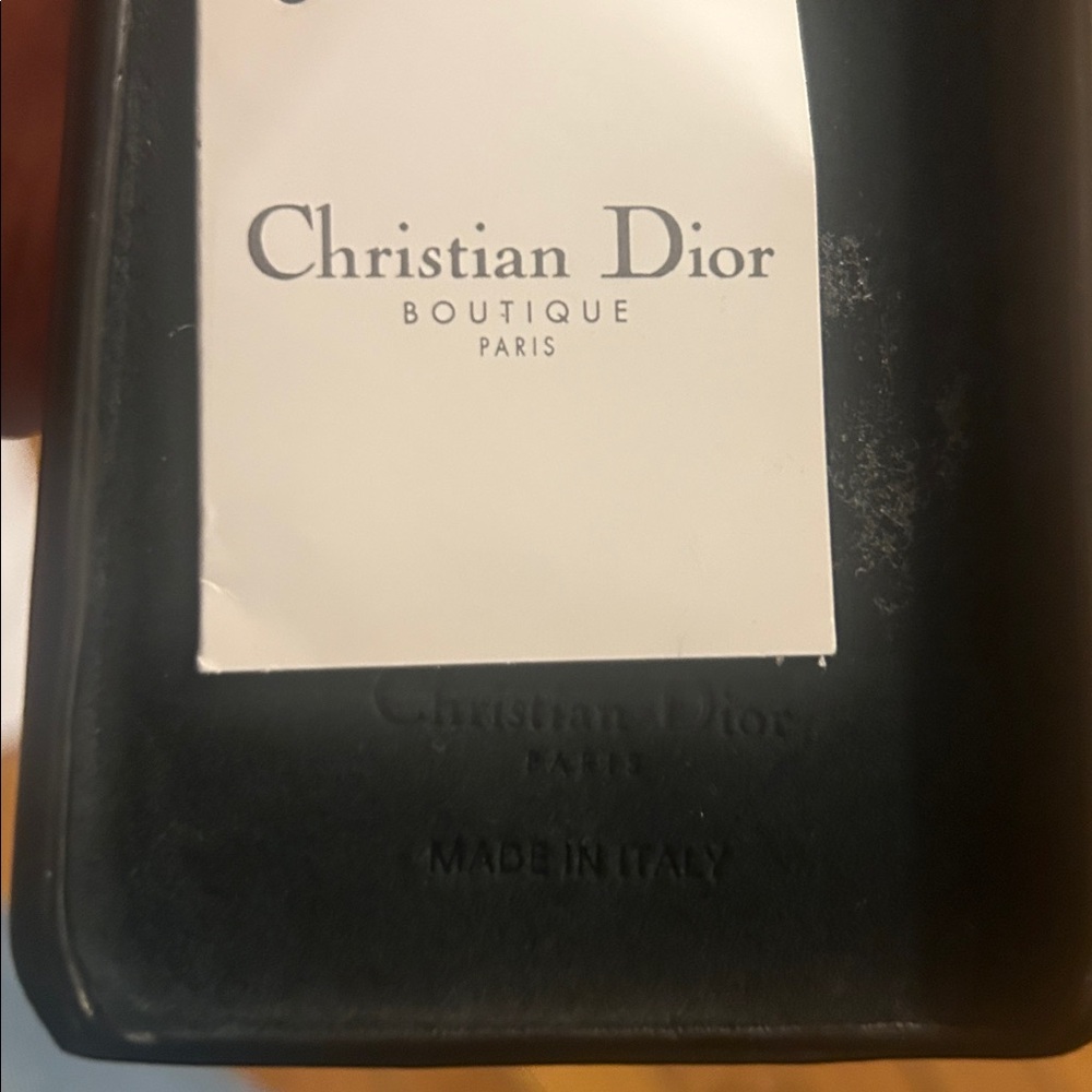Dior Black and Gold Phone Case - Picture 5 of 9